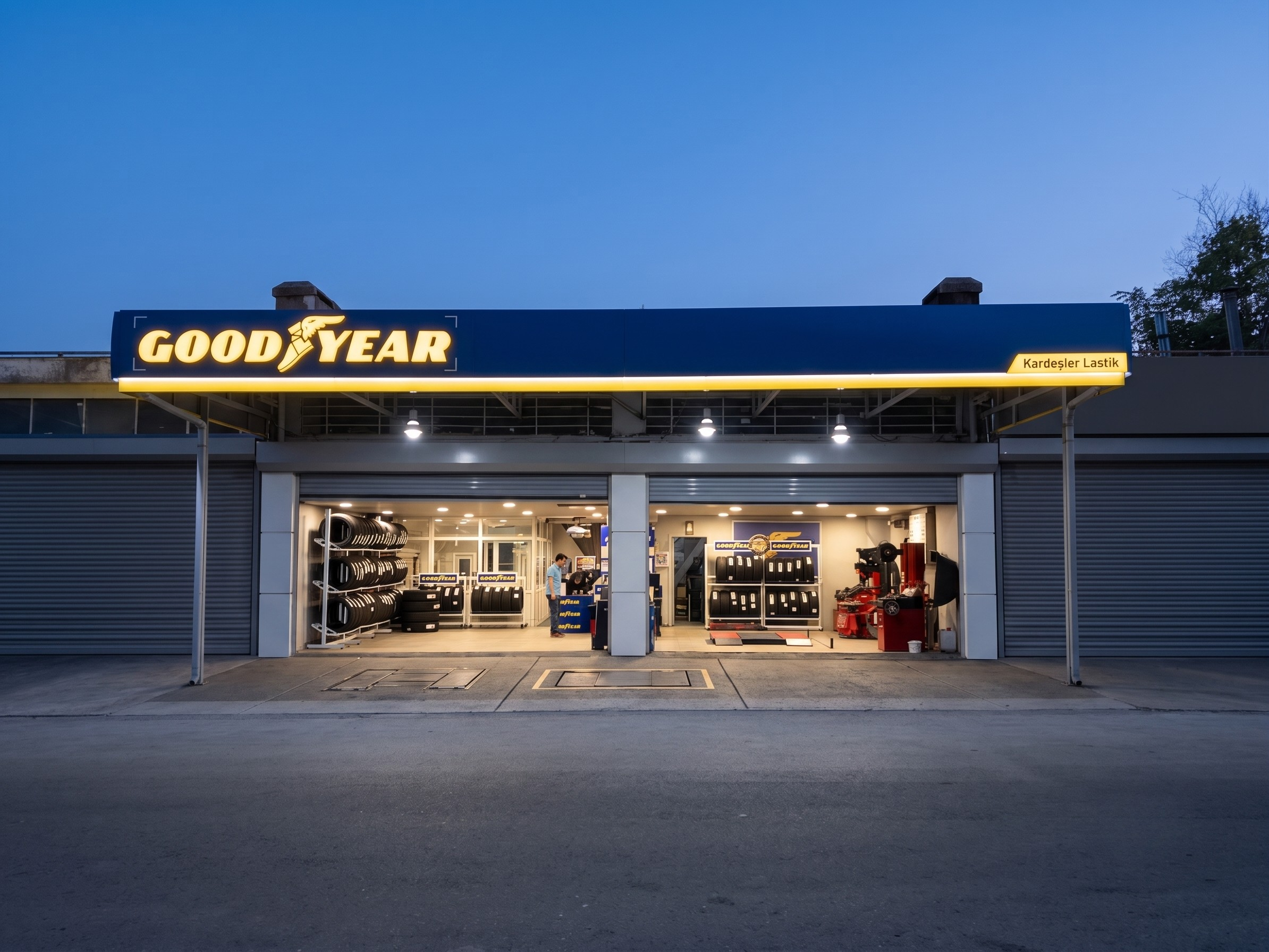 Kardeşler Lastik GoodYear mağaza dış görünüm